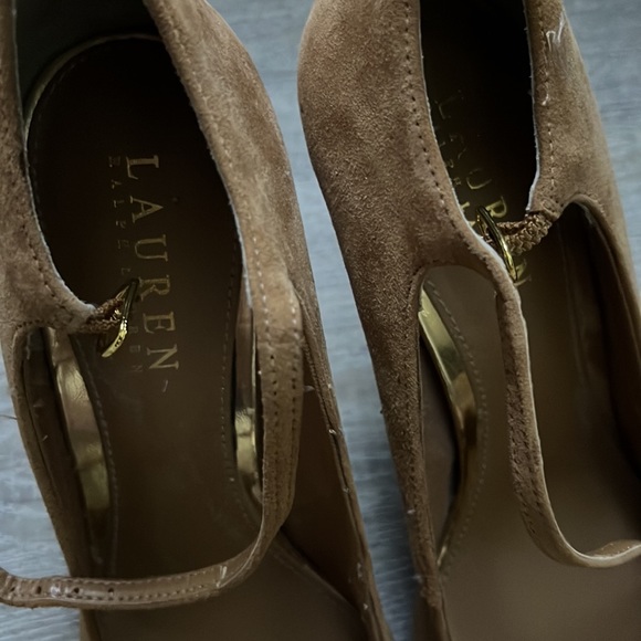Ralph Lauren - suede heels - Women’s 7.5 - Brand new - Picture 9 of 13